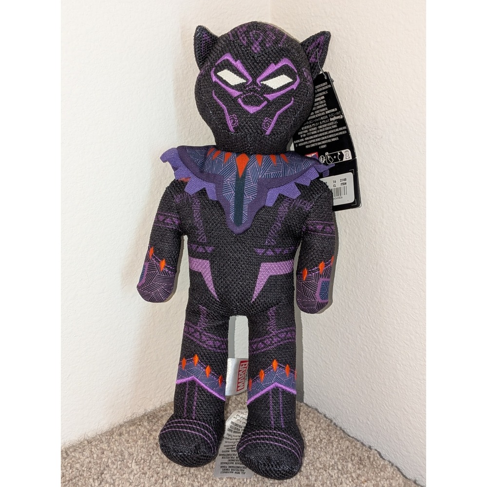 Marvel Black Panther‎ Plush Stuffed Animal Toy Collectible NWT
